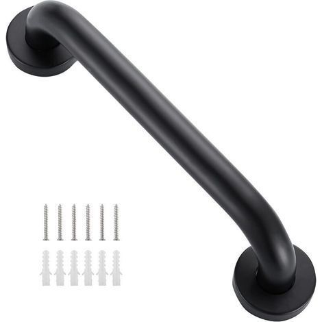 Barre D'appui Murale Antidérapante 50 cm Support Salle de Bain Sécurité Handicapé (1/2)