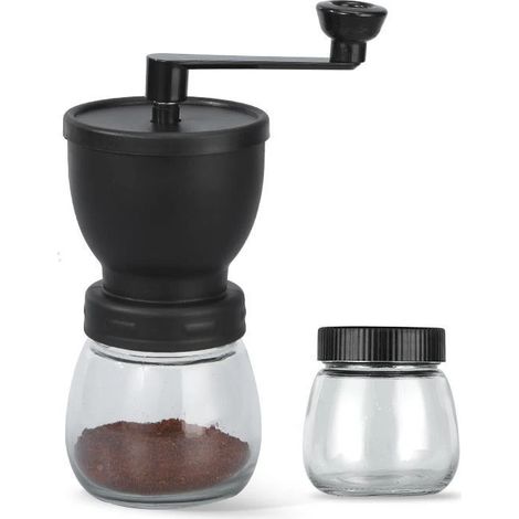 Récipient doseur pour moulins à café manuels en céramique ou en verre, pour le dosage, le nettoyage ou l'entretien lors de la préparation de café expresso.-AquaForge (1/2)