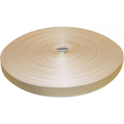 Cintino bicolore 25 mt. grigio/avana