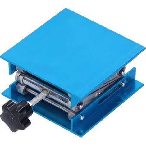 Hebebühne aus Aluminiumoxid für Labore, verstellbare Tischstütze 100 x 100 mm (1/5)
