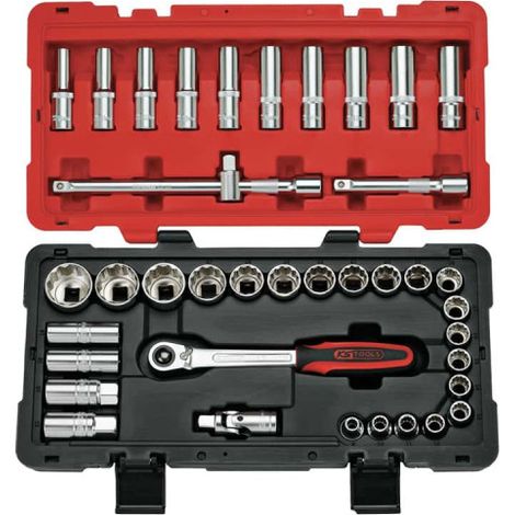 Set di prese e accessori KS TOOLS TOOLS Ultimate - 39 pz. 922.0640