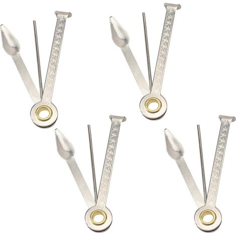 4 Pièces Pipe Cleaners Ensemble de Bourre-Pipe Outil de Pipe Multifonction en Acier Inoxydable pour Nettoyer, Tasser et Gratter Accessoires Pratiques (1/5)