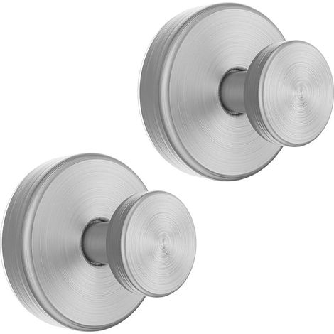 CYRILL - Ganci a ventosa migliorati per ghirlande di porte, gancio per ghirlande a ventosa resistente e riutilizzabile per porta d'ingresso, parete del bagno, cucina, finestra di vetro, specchio (1/5)