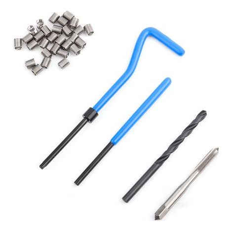 Kit de réparation de filetage, outil pratique professionnel pour acier, fer, aluminium (1/5)