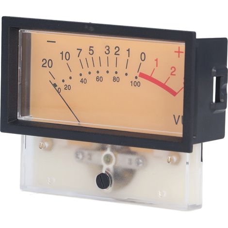 VU-mètre 20 mA haute précision, indicateur de niveau sonore (dB) pour studio d'enregistrement, home cinéma et voiture. (1/5)