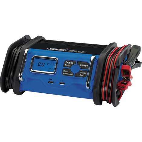 Draper 70807 12V Battery Starter Charger, 20A (1/5)