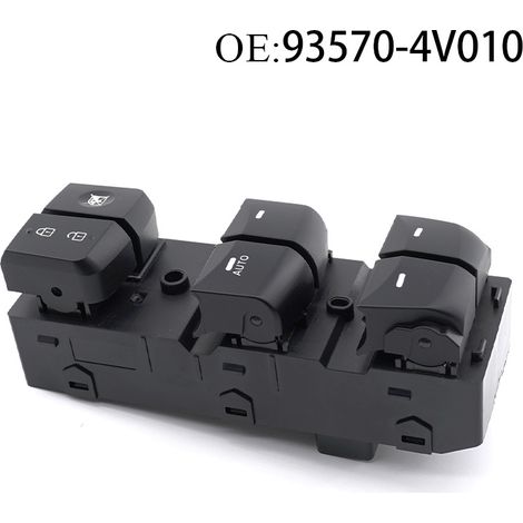 The reference number 93570-4V010 applies to the window regulator switch of the Hyundai Elantra. (1/4)