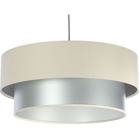 Suspension duo élégant - Rond Ø 50 cm