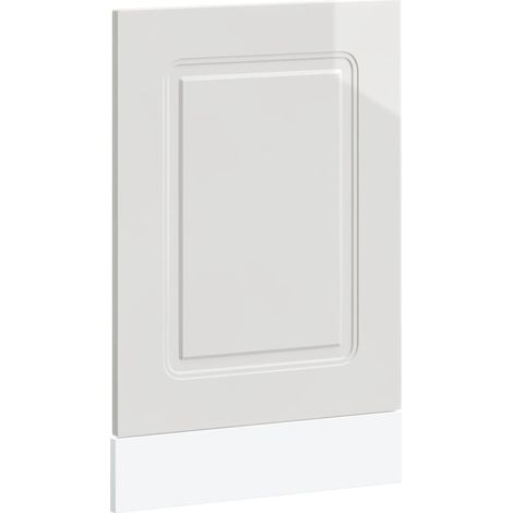 Maison Exclusive - Pannello Lavastoviglie Kalmar Bianco Lucido 45x1,5x57 cm