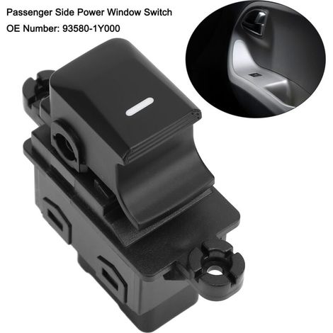 Commande de Vitre Électrique 93580‑1Y000 côté passager pour Kia Picanto 2012-2017 (1/5)