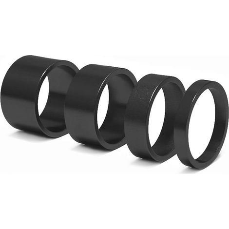 de 4 rondelles pour casque de vélo entretoises en aluminium (1/5)
