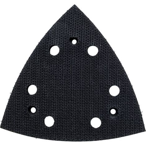 Primaster Schleifteller für Deltaschleifer PMDR280 kletthaftend gelocht 9x9 cm Dreieckschleifer Schleifplatte