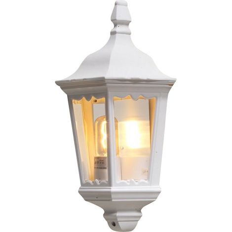 Konstsmide Firenze Lanterne d'extérieur classique encastrable blanc mat, IP43 (1/3)