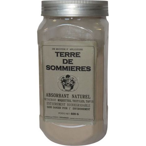 Dousselin Tierra de Sommières polvo beige 600g limpiador textil