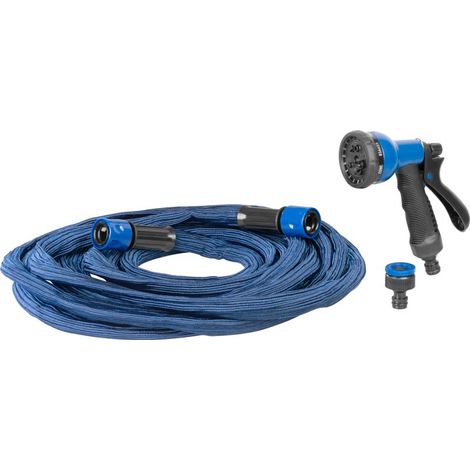 Schlauch Strend Pro Garden Flexi, 7,3-15 m, 1/2"-3/4" + Pistole, Garten (1/5)