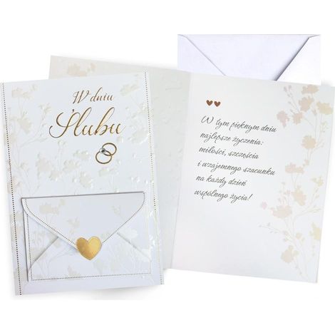 Hochzeitskartenumschlag