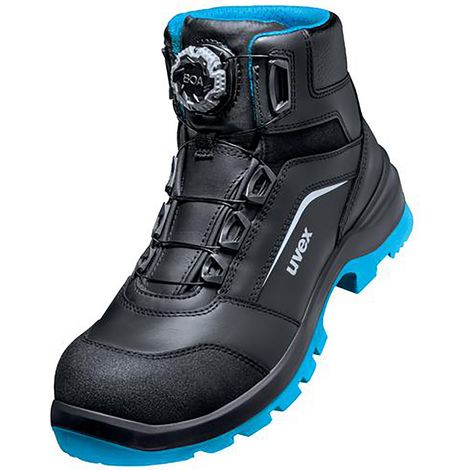 uvex Sicherheitsschuh Stiefel 2 xenova S3 schwarz blau Weite 12 Gr. 49