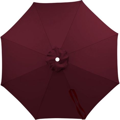 Toile de rechange pour parasol de jardin – Housse de rechange pour parasol/pare-soleil de terrasse – Imperméable et résistante aux UV – Convient pour une utilisation extérieure et au bord de la piscin (1/5)