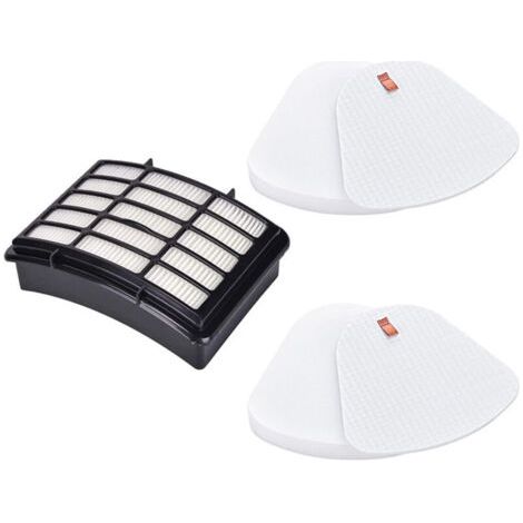 Lot de 1 et 2 filtres pour aspirateur Shark, compatibles avec les aspirateurs Navigator Lift Away NV350 NV351 NV352 NV355 NV356E NV360 NV370 UV440 UV490 UV540 CU500