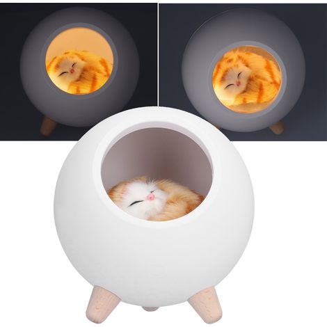 USB-Stimmungslampe fürs Kinderzimmer, LED-Nachtlicht mit Cartoon-Motiv, warmweißes Licht (1/5)