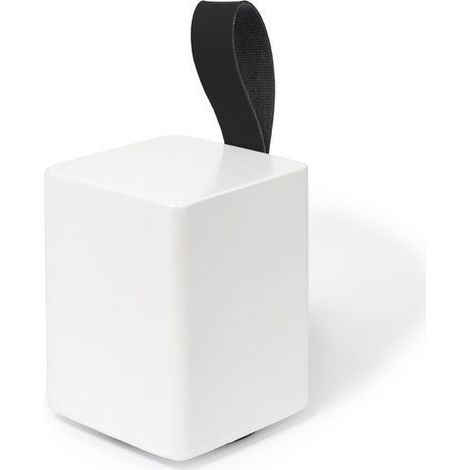 Bloque-porte amovible REI carré bois blanc 68 x 68 87 mm (1/2)