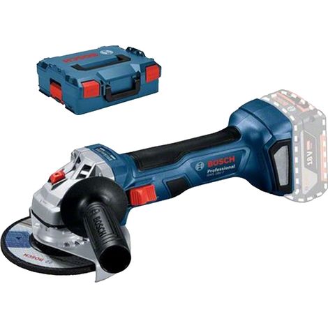 Bosch Professional – Meuleuse angulaire sans fil 18V – Moteur sans balais – Disque 115mm pour coupe précise – Poids léger 1,6kg – Coffret L-BOXX - 18V-7 (1/10)