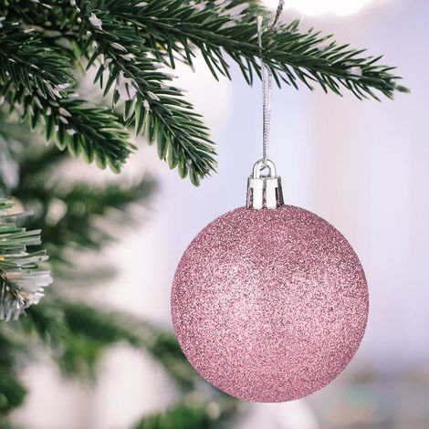 Set di decorazioni natalizie 101 pezzi - palline di plastica