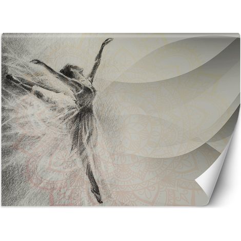 Fototapete Ballerina Mandala Tanzen Abstrakt 100x70 cm (1/5)