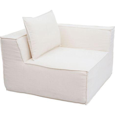 Élément d'angle/accessoire pour canapé HWC-O54 fauteuil lounge Fauteuil rembourré Accoudoir tissu/textile (300 g/m2) (1/5)