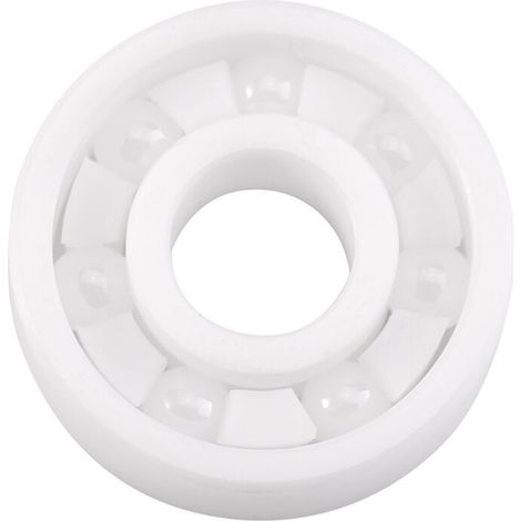 Roulement à billes miniature en céramique 608 pour toupie à doigt ZrO2 8 x 22 x 7 mm Blanc (1/5)