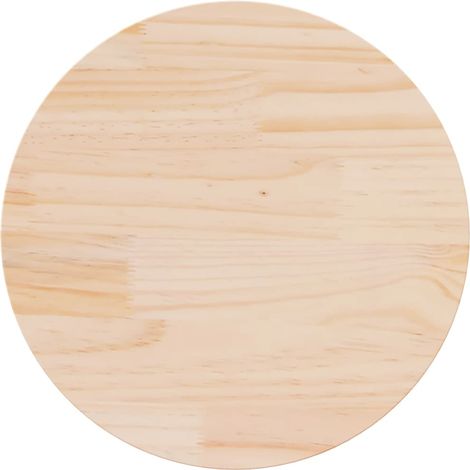 Maison Exclusive - Superficie de mesa madera maciza de pino Ø70x2