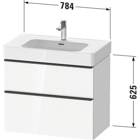 Duravit DE4377070550000 DN WTU WH 784x452x625 Az 1 Ei mr Mt (1/2)