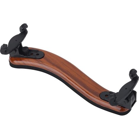 Soporte de hombro ajustable para violín, cojín de goma, tamaño 4/4 3/4, accesorio para violín (1/5)