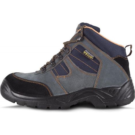 Botas de protección tipo treking resistente a los hidrocarburos WORKTEAM P1101 37 Gris (1/5)
