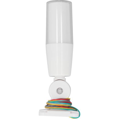 Avertisseur lumineux et sonore 85dB, alarme rouge/jaune/bleu 3 couleurs, lampe de signalisation DC24V pour équipement de sécurité (1/5)