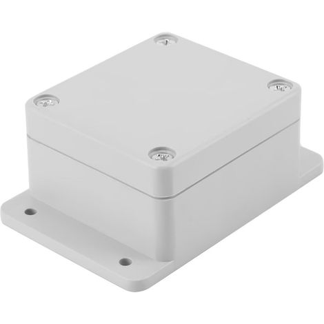 Outdoor Electrical Junction Box, IP65 Waterproof Connection Box Cable Connector ABS Plastic Enclosure with Accessories (89  59  35mm) (1/5)