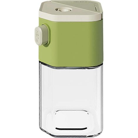 Nachfüllbare Pfeffermühle, Gewürzflasche für die Küche, Gewürzglas für den Grill, grün (1/5)