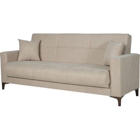 DIVANO PRONTO LETTO BRAVO 3P BACOS BEIGE (1/5)
