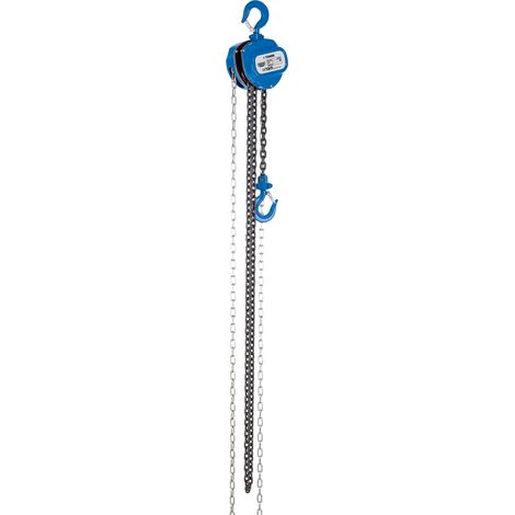 Draper 1 Tonne Chain Hoist (Model 82446) - Heavy-Duty Chain Block for Lifting and Rigging