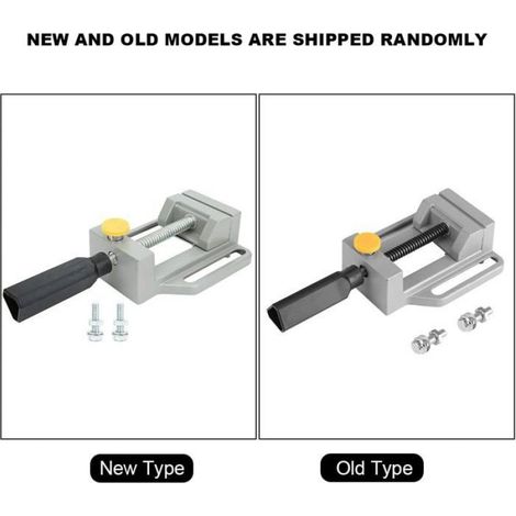 Outils étau de Perceuse à Colonne Universel - Mini-perceuse, Table de Serrage, Dégagement Rapide - étau Plat en Aluminium (1/2)