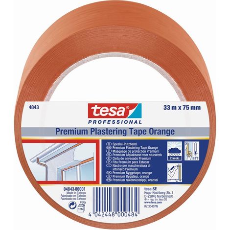 Cinta adhesiva tesa 4843-01-02 resistente al clima 33 m