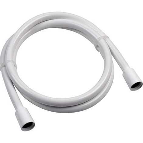 CORNAT TB3011 - Tubo doccia in plastica, 1,5 m, colore: Trasparente