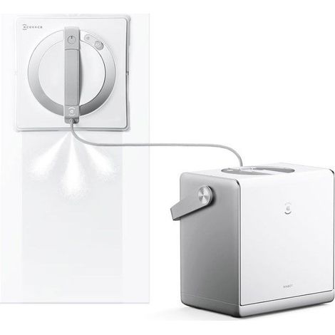 Ecovacs – Nettoyeur de vitres robot – Autonomie 110 min – Technologie WIN-SLAM 4.0 – Pulvérisation atomisée trois jets – Pour surfaces vitrées (1/5)