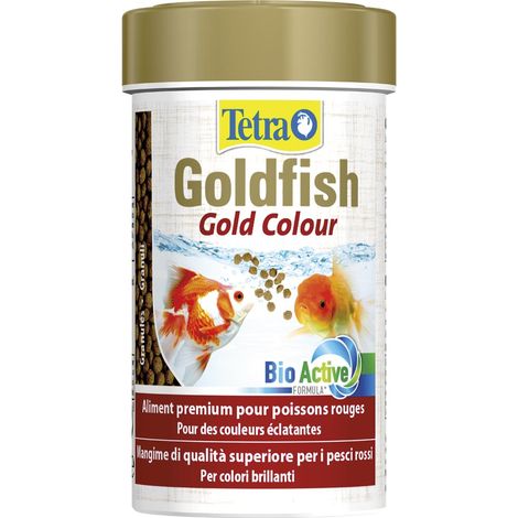 Tetra Goldfish gold color premium granuliertes Futter für Goldfische 100 ml