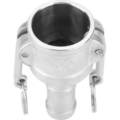 Stück Edelstahl 316 Typ C Camlock-Adapterkupplung, Innengewinde x Außengewinde DN20 G3/4 (1/5)
