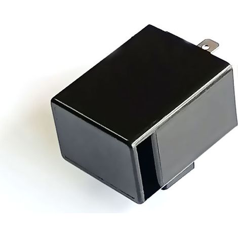 Elektrischer Motorradblinker, Hupe 6-12V, lange 2-polige Hupe. (1/4)