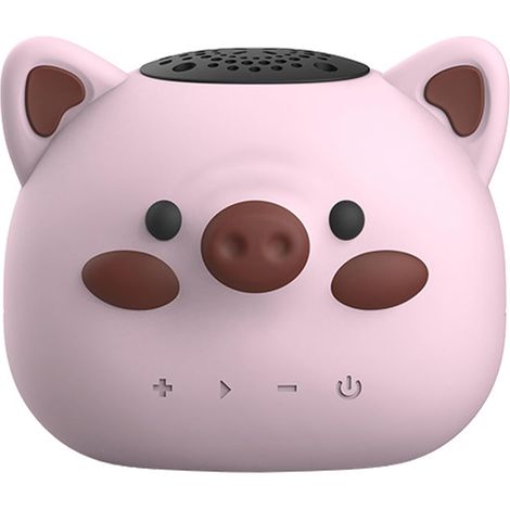 Haut-Parleur Bluetooth Mini Portable en Forme de Dessin Animé, Haut-Parleur Sans Fil Mignon en Forme d'Animal pour Enfants avec Micro Intégré, Appels Mains Libres, Résistant à l'Eau IP65, Stéréo TWS, (1/5)