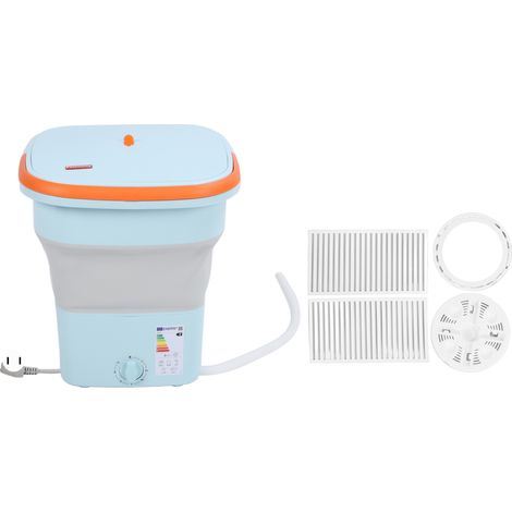 Seau de lavage pliable 16L, mini machine à laver portable, pliable pour sous-vêtements, usage domestique, dortoir et voyage (1/5)