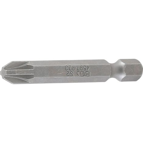 BGS Bit Länge 50 mm Antrieb Außensechskant 6,3 mm (1/4") Kreuzschlitz PZ3 - 4597