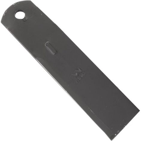 Cuchilla fija de la picadora de paja de la cosechadora de forraje WARYŃSKI, 175x40x3 mm, orificio 10, aplicación 1322233C2 525115 Dronningborg Case MF (1/3)